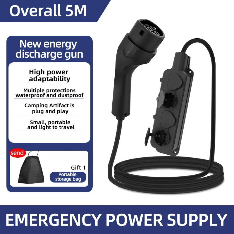 Ac Outdoor Power - Carregador ev portátil para carro elétrico,