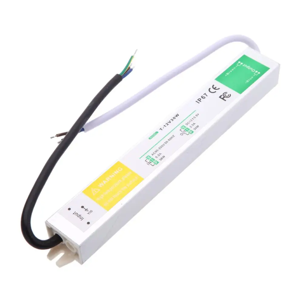 Outdoor Use Power Strip - 30W AC110 230V para DC 12V