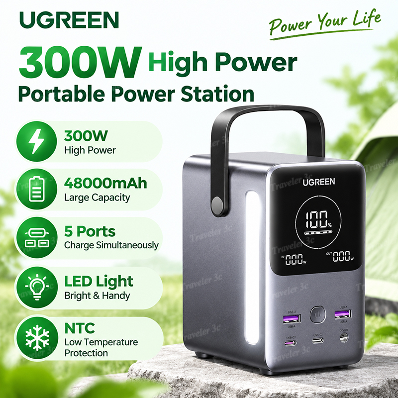 Promoção: Power Bank Ugreen PB - Outdoor Power Adapter Usb C avaliação e preço