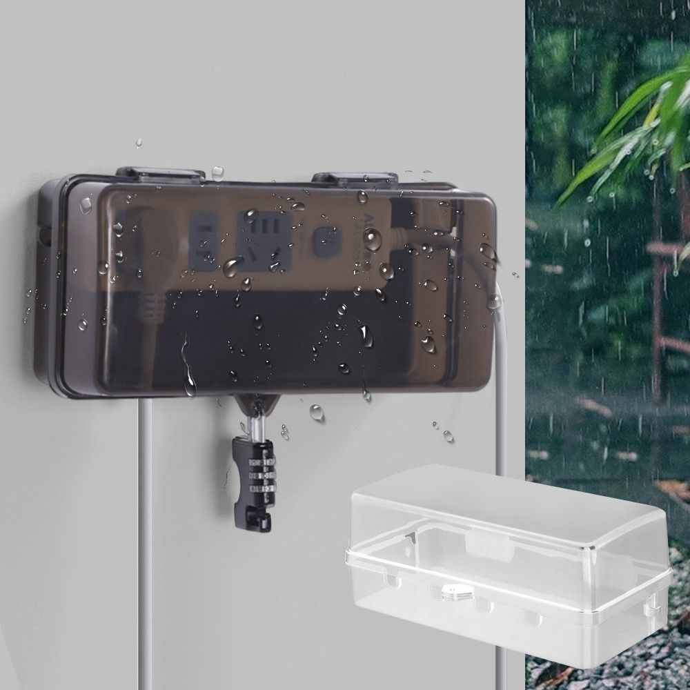 Caixa de Plástico Durável Anti - Outdoor Power Strip Weatherproof avaliação e preço