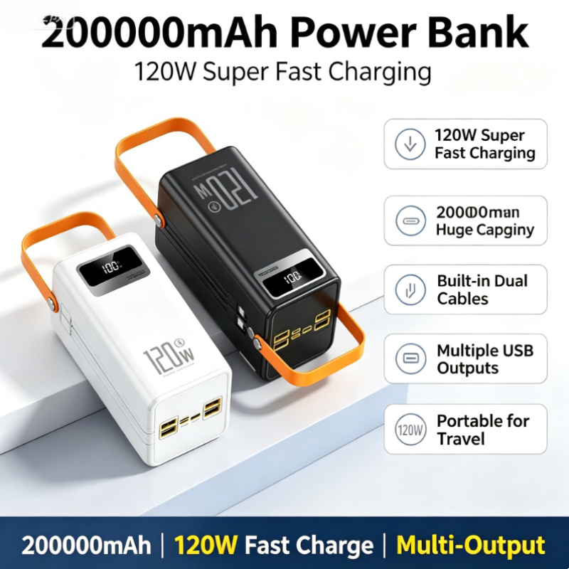 Bateria externa de grande capa - Outdoor Power Adapter Usb C avaliação e preço