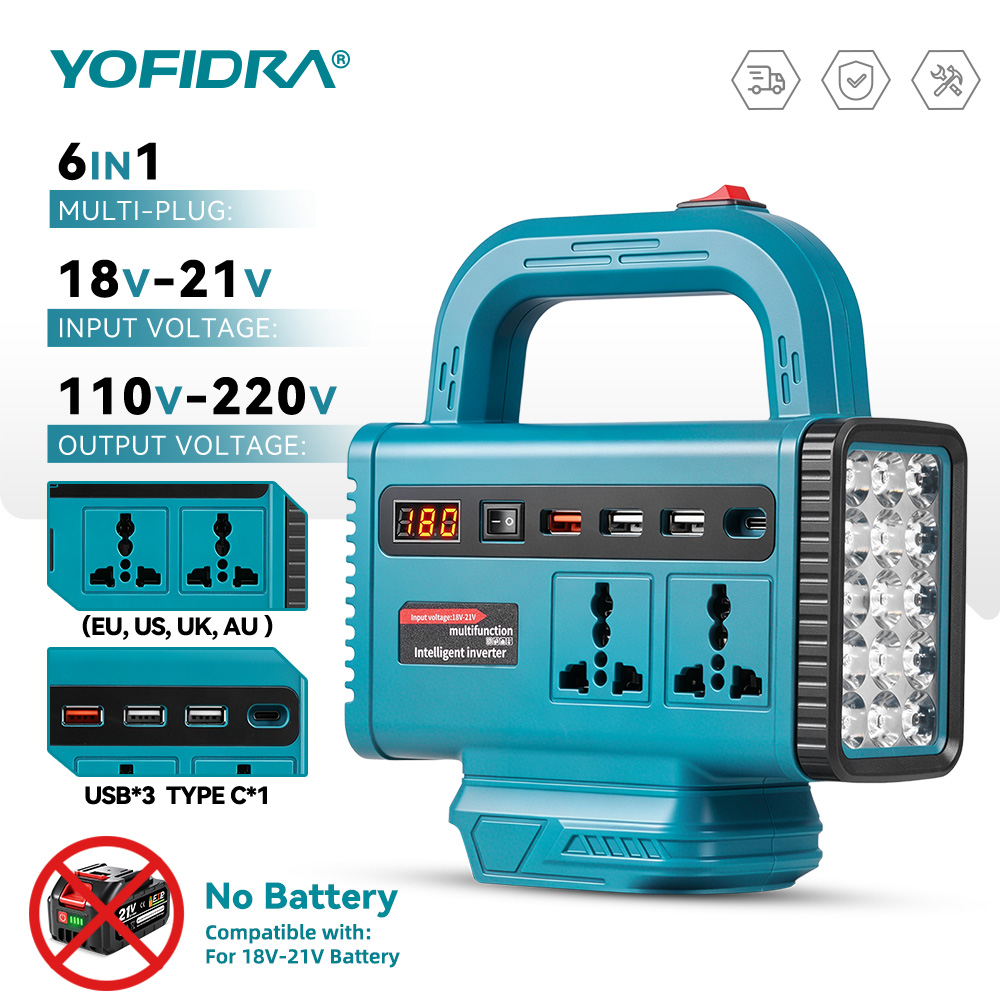 Inversor de energia portátil Y - Ac Outdoor Power avaliação e preço